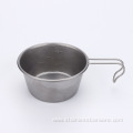 400ml Stainless Steel Camping Sierra Bowl